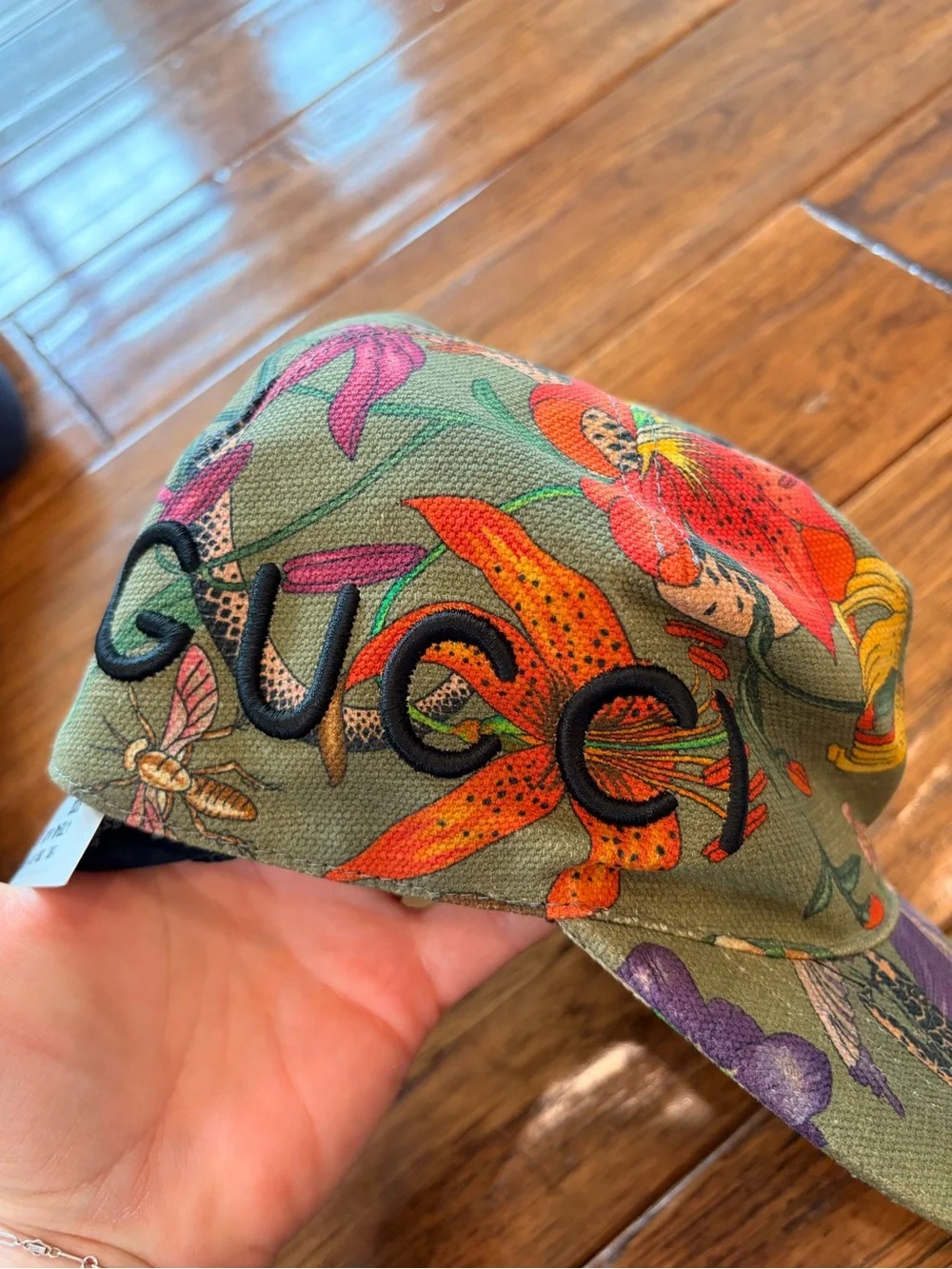 Gucci Flora Snake “Loved” baseball cap. 2018 Collection